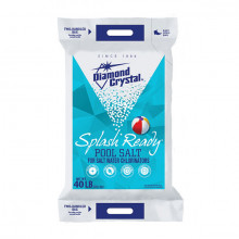 Diamond Crystal Splash Ready Pool Salt for Salt Water Chorinators